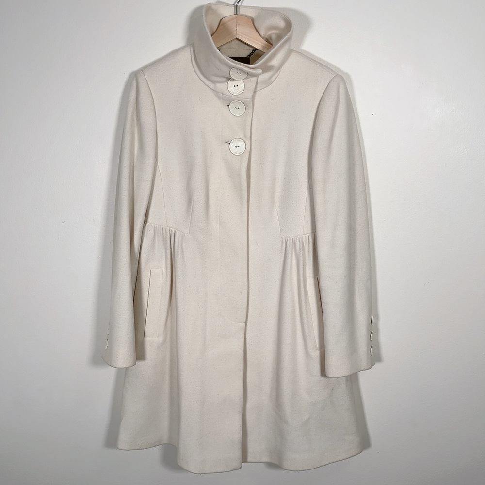 TED BAKER  LONDON | WOOL BLEND BUTTON COAT